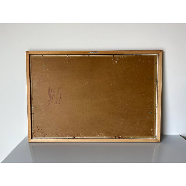 Mid- Century Expressionist Abstract Painting, Signed For Sale - Image 12 of 13