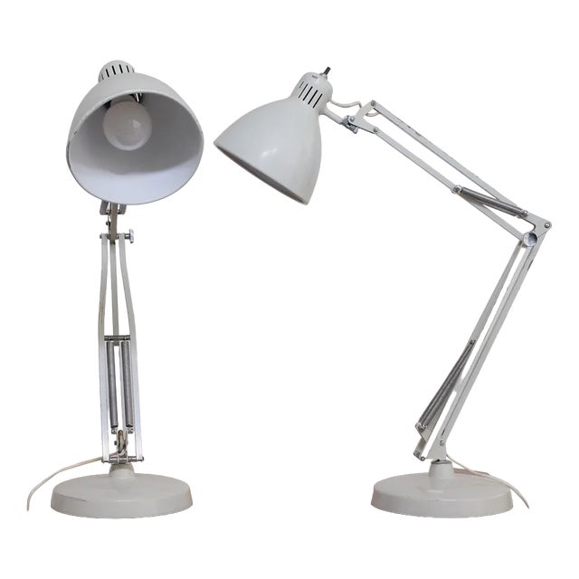Vintage Table Lamps from Luxo, Set of 2 For Sale