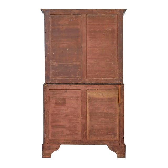 Brown Antique Georgian Mahogany Secretaire, 1800 For Sale - Image 8 of 11