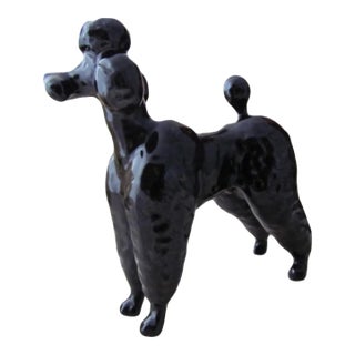 Beswick Black Poodle Figurine - Vintage For Sale