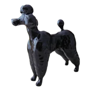 Beswick Black Poodle Figurine - Vintage