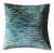 Blue Hand Made Turkish Pillow 16 X 16 For Sale