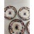 White Late 19th Century Antique Simlay Ridgway England Dessert/Decorative Plates -Set of 5 For Sale - Image 8 of 9