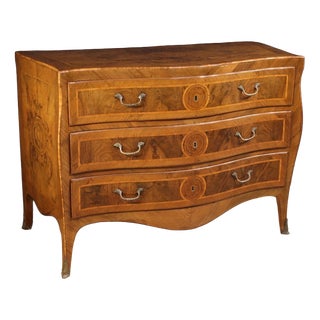 Antique Neapolitan Louis XV Chest of Drawers, 1770 For Sale