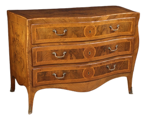 Antique Neapolitan Louis XV Chest of Drawers, 1770