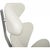 Corona Chair in White Leather by Erik Jørgensen, 2000s For Sale - Image 10 of 15