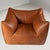 Tan Brown Le Bambole Chair by Mario Bellini for B&B Italia, 1970 For Sale - Image 8 of 14