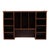 Wall-Hung Bookcase with Shelf Sections in Hand Polished Mahogany, 1890s For Sale - Image 10 of 10