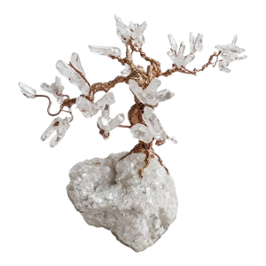 Quartz Tree of Life Geode