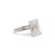 Ladies 14K White Gold Igi 10.18ct G VS2 Emerald Cut Lab Grown Diamond Solitaire Engagement Ring For Sale - Image 4 of 10