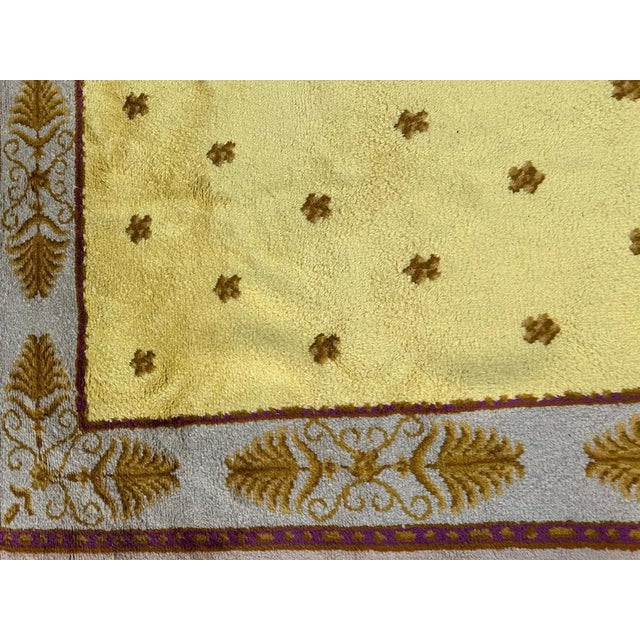 Antique French Savonnerie Rug, 1920s For Sale - Image 13 of 18
