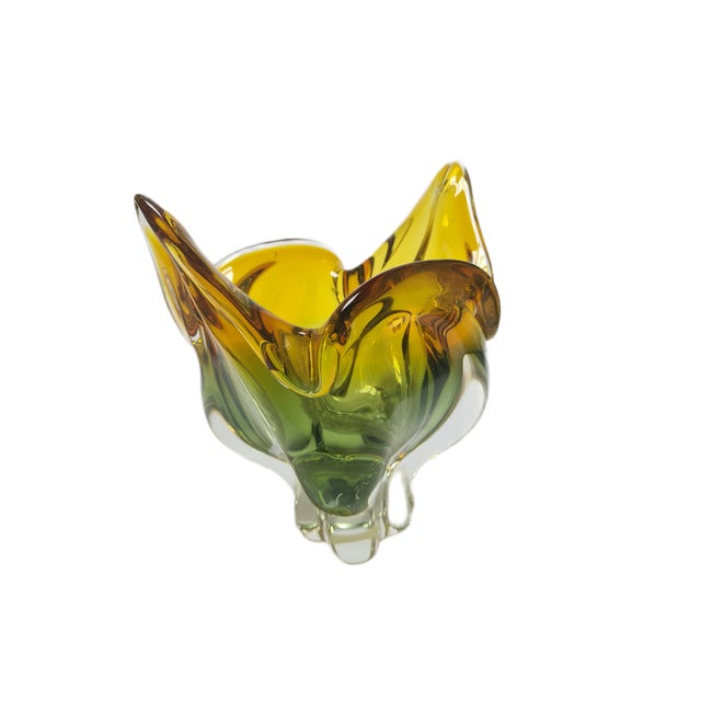 Vase by J. Hospodka for Chribska Glassworks, Former Czechoslovakia, 1960s For Sale - Image 4 of 18