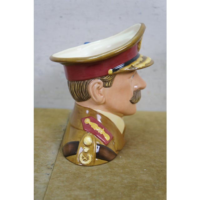 Ceramic Royal Doulton English Traditional General Haig Military Leader Toby Character Jug For Sale - Image 7 of 12