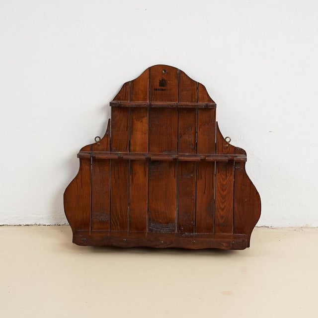Spice Shelf in Wood For Sale - Image 5 of 5