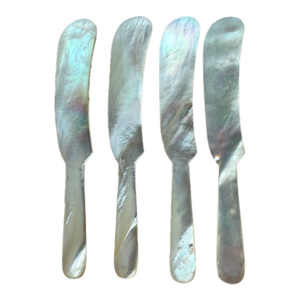 Vintage Mother of Pearl Cocktail/Cavier Knives- Set of 4