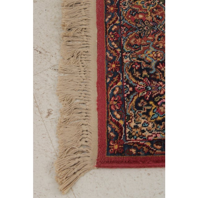Textile Karastan Multicolor Wool Kirman Approx. 6x9 Room Size Rug For Sale - Image 7 of 14
