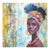 Iryna Kirichenko Woman Impressionism - Original Acryl Painting on Canvas For Sale
