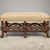 Early 20th Century Early 20th-C. Neo-Classical Style Carved Mahogany Bench With Eagles For Sale - Image 5 of 7