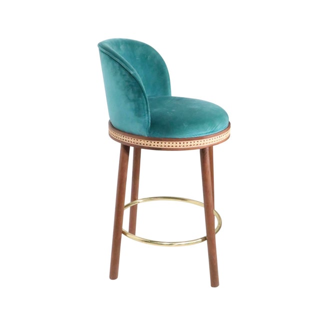 Contemporary Alma Boop Bar Height Stool For Sale - Image 3 of 13
