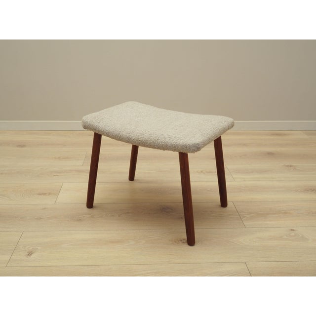 Danish Teak Footrest, 1970s For Sale - Image 3 of 7