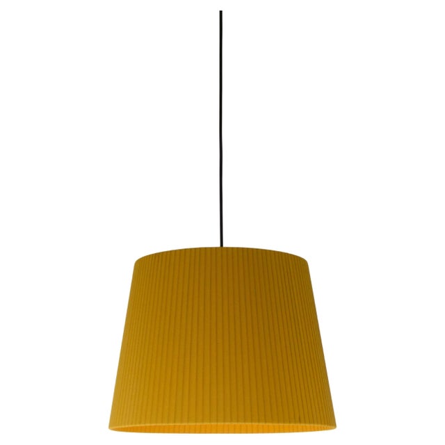 Gold Mustard Sísísí Cónicas GT3 Pendant Lamp by Santa & Cole For Sale - Image 8 of 8
