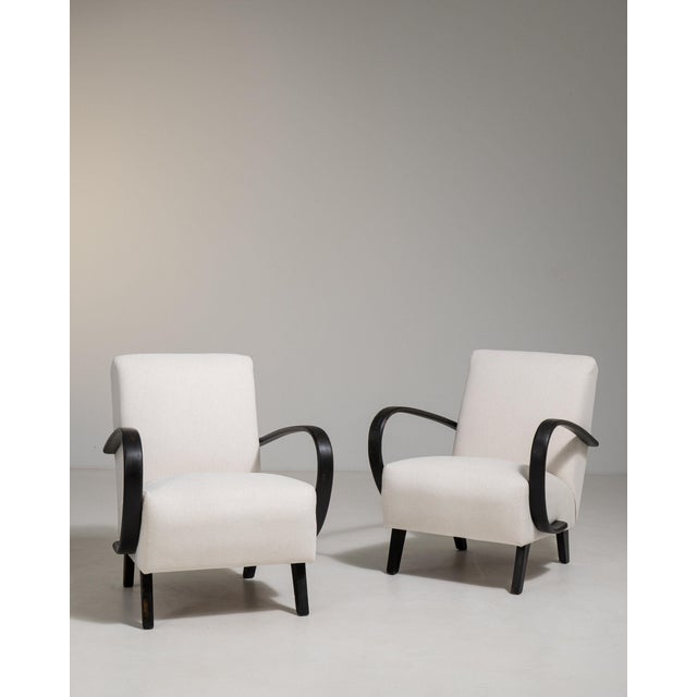 19th Century France Cream Wood Armchair For Sale - Image 4 of 11