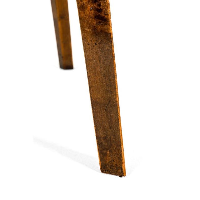 Welsh Fruit Wood Cricket Table For Sale - Image 10 of 11