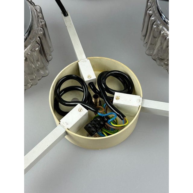 Flame Cascade Lamp in Chrome Glass by Staff Leuchten, Germany, 1970s For Sale - Image 18 of 18