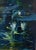 2020s "Under the Ringed Moon" Painted on Cradled Panel For Sale - Image 5 of 6