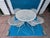 Vintage Mid Century Wrought Iron and Mesh Patio Set of 5 For Sale In New York - Image 6 of 12
