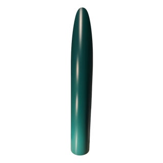 Model Unghia Nail Lipstick Floor Mirror in Petrol Green For Sale