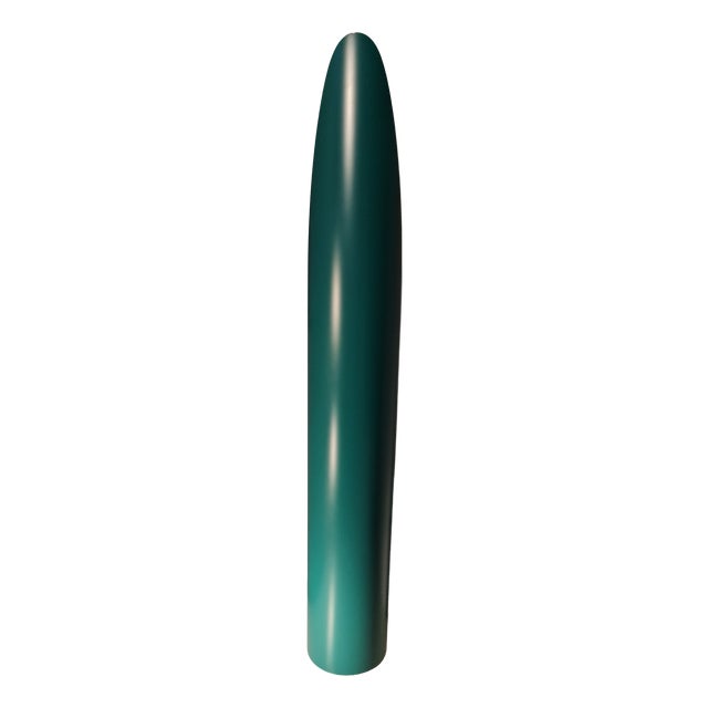Model Unghia Nail Lipstick Floor Mirror in Petrol Green For Sale