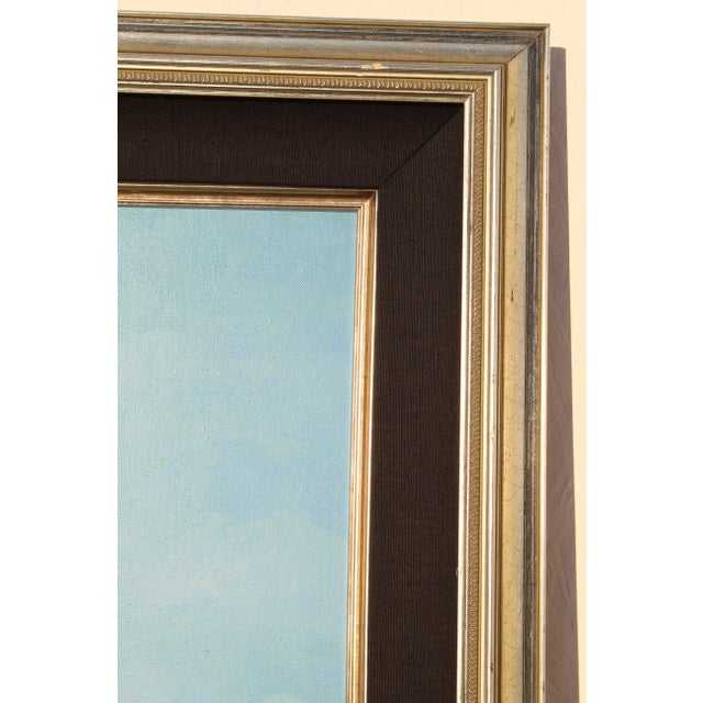 1980s Venetian Canal Art Painting For Sale - Image 10 of 12