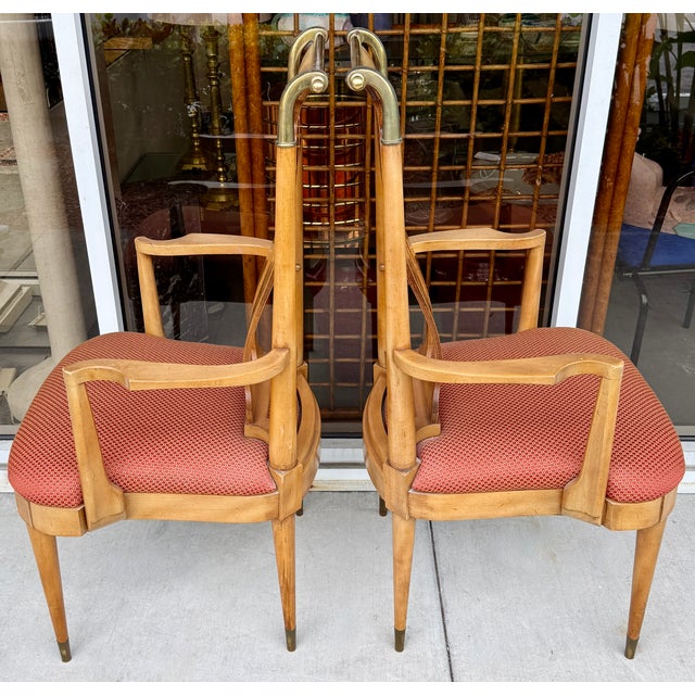 Set of 6 Dining Chairs by William J. Clingman for J.L.Metz Furniture Co. For Sale - Image 14 of 16