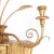 Antique Pair of Italian Gilt Wall Sconces With Wheat Stalk Motif For Sale In West Palm - Image 6 of 10