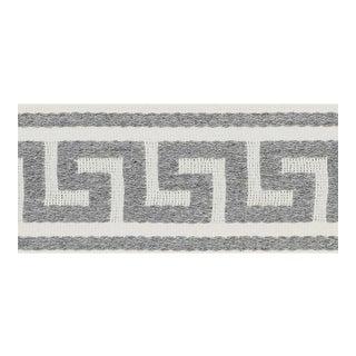 Schumacher Ganton Tape Indoor & Outdoor in Grey For Sale