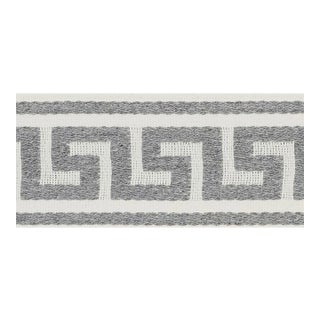 Schumacher Ganton Tape Indoor & Outdoor in Grey For Sale