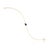 14k Yellow Gold Blue Sapphire Toi Et Moi Station Chain Bracelet by VRJewels For Sale - Image 4 of 16