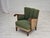 Vintage Danish Lounge Chair in Wool Fabric and Oak, 1950s For Sale - Image 18 of 18