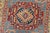 Textile Kazak Runner 2’9” X 9’6” Blue Wool Tribal Hand-Knotted Oriental Rug For Sale - Image 7 of 11