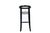 Black Bentwood Stool, 1980s For Sale - Image 4 of 7