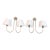 Michael Amato for Urban Electric Nyhavn Double Sconces, Pair For Sale