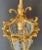 Spanish Neoclassical Revival Style Figural Gilt Iron Lantern or Pendant For Sale - Image 9 of 10