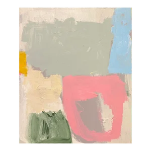 Sarah Trundle, Contemporary Abstract Painting, "Loopy"