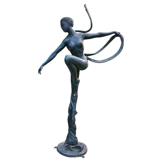 Dancer, Early 20th Century, Bronze For Sale - Image 3 of 7