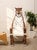 Late 20th Century Vintage Hand-Painted Leopard Figural Chair For Sale - Image 5 of 9