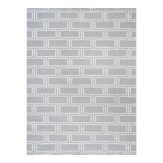 Pasargad Home Edgy Silver Area Rug, 9' 9'' X 13' 9'' For Sale