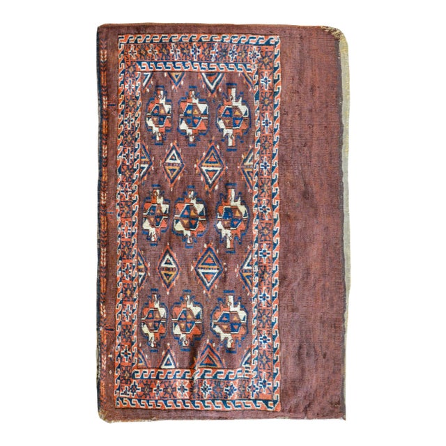 Late 19th Century Yamout Rug For Sale