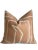 Graffito Pillow Cover in Salmon Cream For Sale