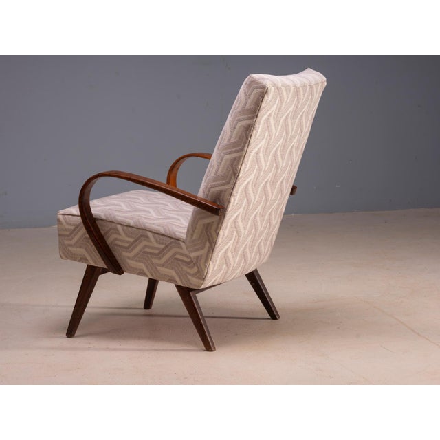 Wood Bentwood Lounge Chairs by Jaroslav Šmídek, 1950s, Set of 2 For Sale - Image 7 of 13